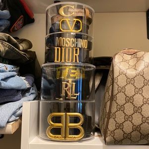 Various belts designer belt lot